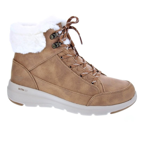 Botines Skechers zapatos Mujer modelo On the Go Marrón 