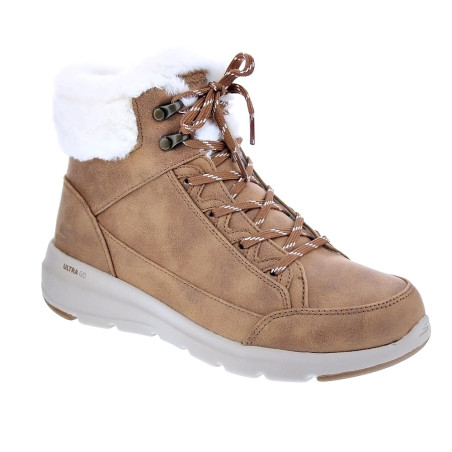 Botines Skechers zapatos Mujer modelo On the Go Marrón 