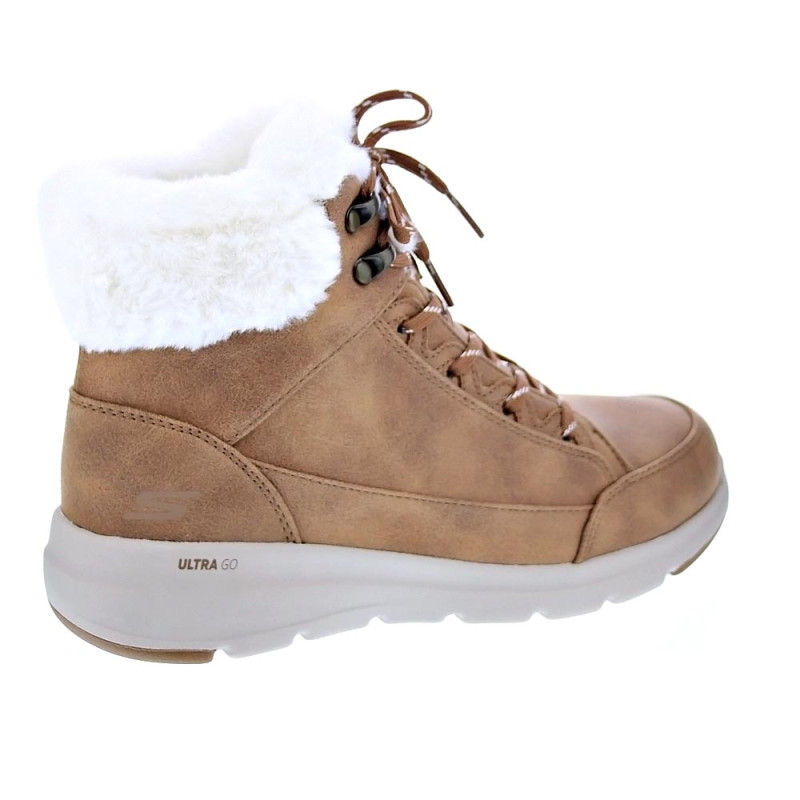 Botines Skechers zapatos Mujer modelo On the Go Marrón 