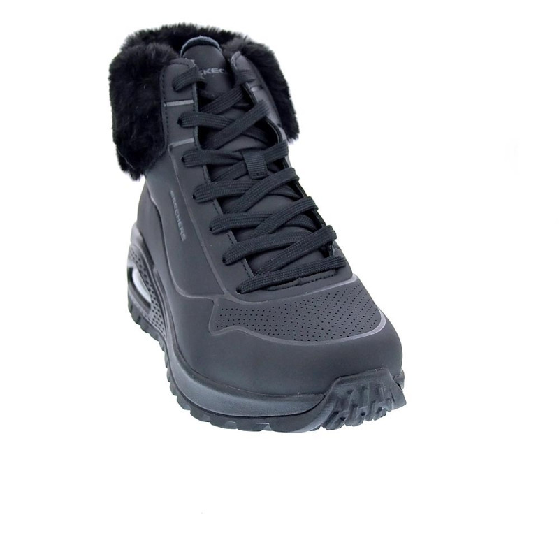 Zapatillas botas Skechers zapatos Mujer modelo Uno Rugged Negro 