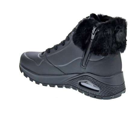 Zapatillas botas Skechers zapatos Mujer modelo Uno Rugged Negro 