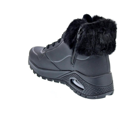 Zapatillas botas Skechers zapatos Mujer modelo Uno Rugged Negro 