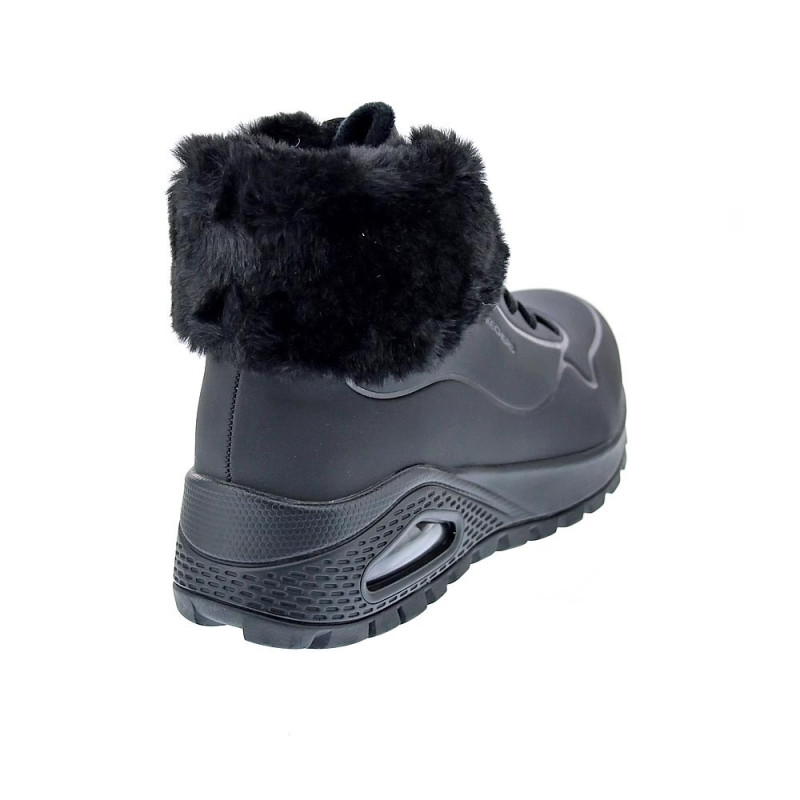 Zapatillas botas Skechers zapatos Mujer modelo Uno Rugged Negro 