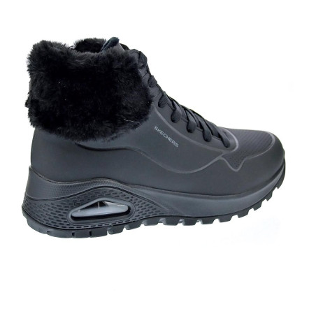 Zapatillas botas Skechers zapatos Mujer modelo Uno Rugged Negro 