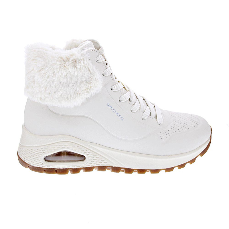 Zapatillas botas Skechers zapatos Mujer modelo Uno Rugged Blanco 