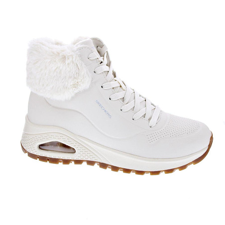 Zapatillas botas Skechers zapatos Mujer modelo Uno Rugged Blanco 