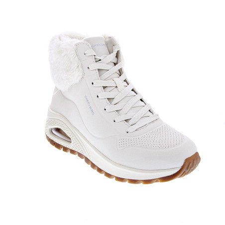 Zapatillas botas Skechers zapatos Mujer modelo Uno Rugged Blanco 