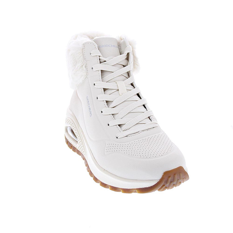 Zapatillas botas Skechers zapatos Mujer modelo Uno Rugged Blanco 