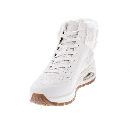 Zapatillas botas Skechers zapatos Mujer modelo Uno Rugged Blanco 