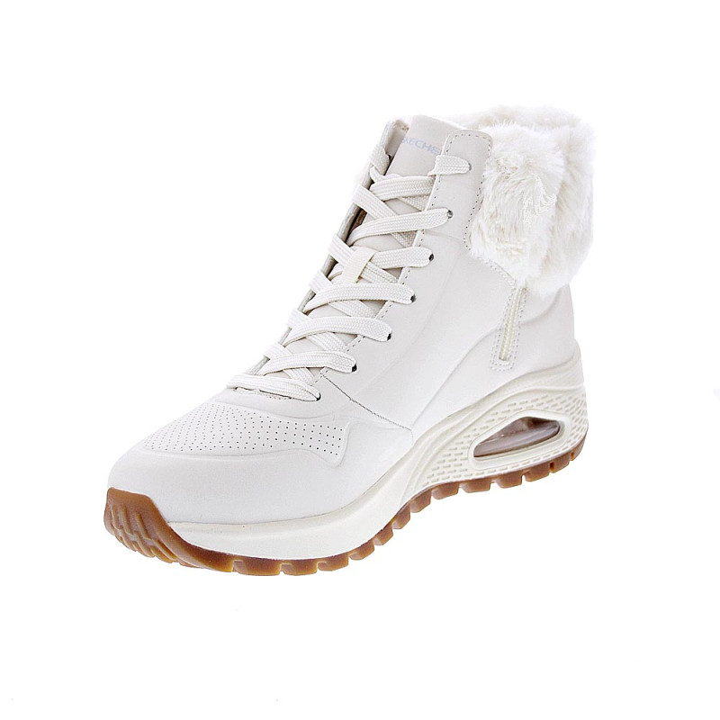 Zapatillas botas Skechers zapatos Mujer modelo Uno Rugged Blanco 