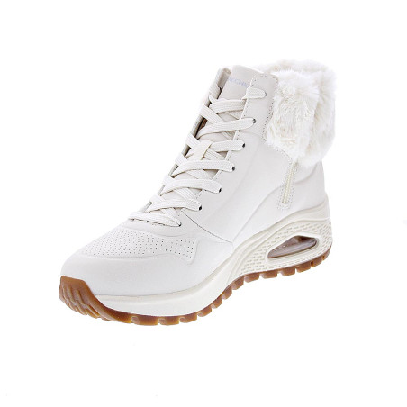 Zapatillas botas Skechers zapatos Mujer modelo Uno Rugged Blanco 