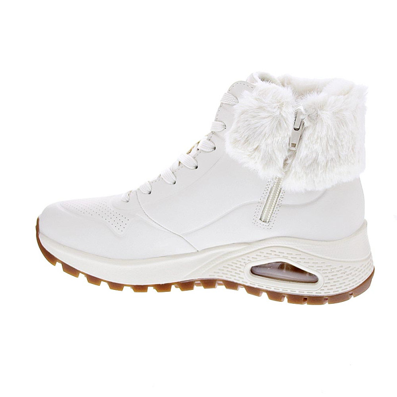 Zapatillas botas Skechers zapatos Mujer modelo Uno Rugged Blanco 