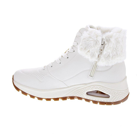 Zapatillas botas Skechers zapatos Mujer modelo Uno Rugged Blanco 