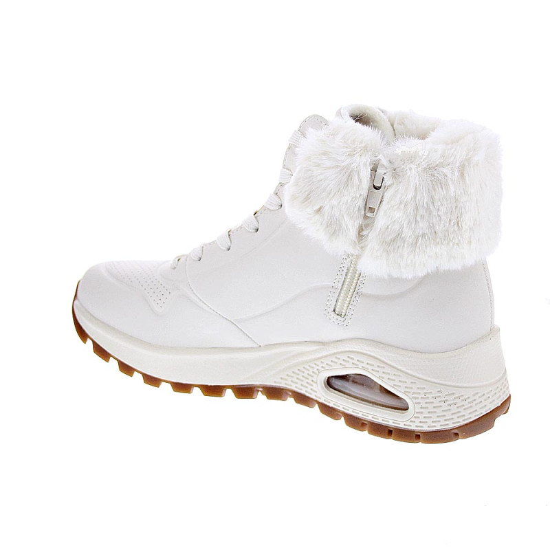 Zapatillas botas Skechers zapatos Mujer modelo Uno Rugged Blanco 