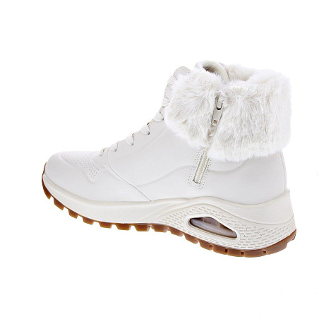 Zapatillas botas Skechers zapatos Mujer modelo Uno Rugged Blanco 