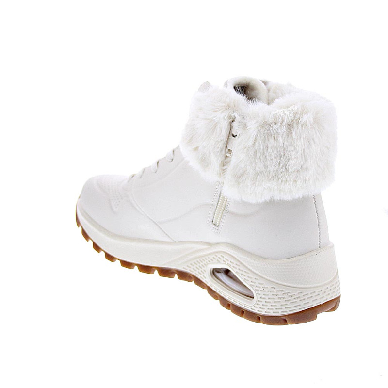 Zapatillas botas Skechers zapatos Mujer modelo Uno Rugged Blanco 