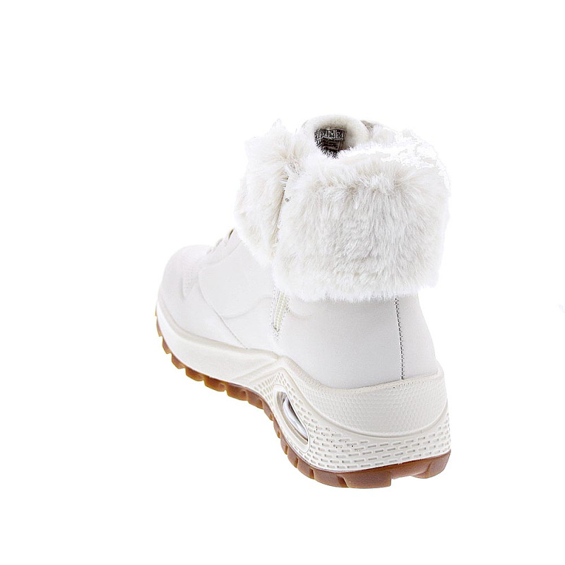 Zapatillas botas Skechers zapatos Mujer modelo Uno Rugged Blanco 