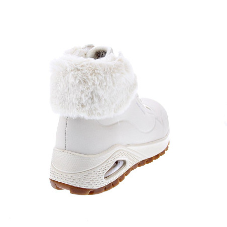 Zapatillas botas Skechers zapatos Mujer modelo Uno Rugged Blanco 