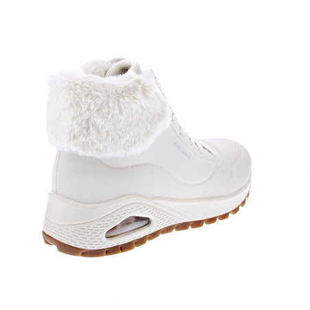 Zapatillas botas Skechers zapatos Mujer modelo Uno Rugged Blanco 