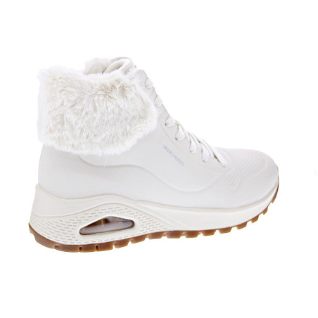 Zapatillas botas Skechers zapatos Mujer modelo Uno Rugged Blanco 