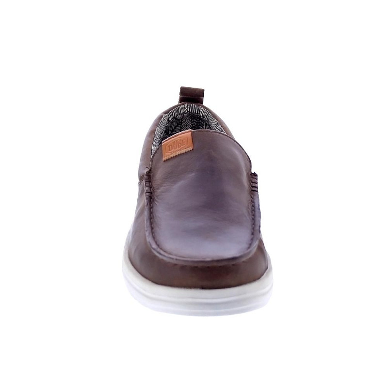 Mocasines Hey Dude zapatos Hombre modelo Wally Grip Marrón 