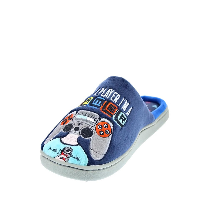 Pantuflas Gioseppo zapatos Niño modelo 70042 Azul 