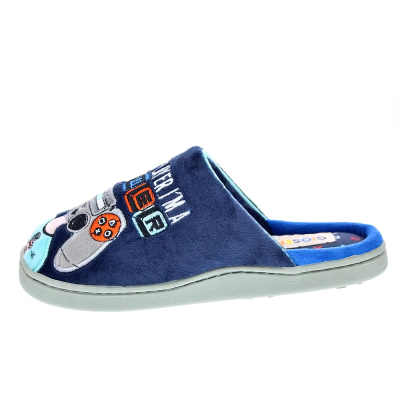 Pantuflas Gioseppo zapatos Niño modelo 70042 Azul 