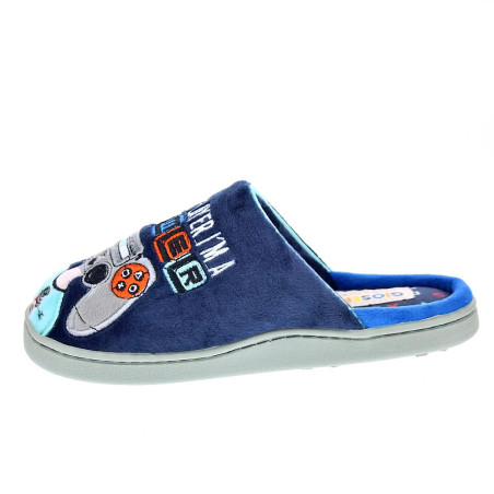 Pantuflas Gioseppo zapatos Niño modelo 70042 Azul 