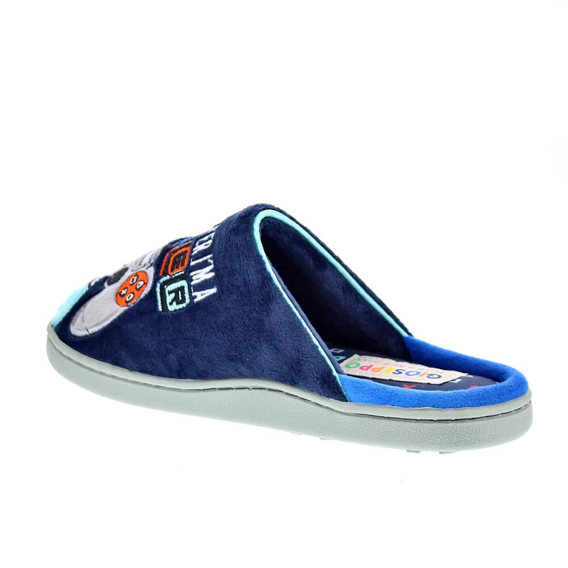 Pantuflas Gioseppo zapatos Niño modelo 70042 Azul 