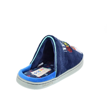 Pantuflas Gioseppo zapatos Niño modelo 70042 Azul 