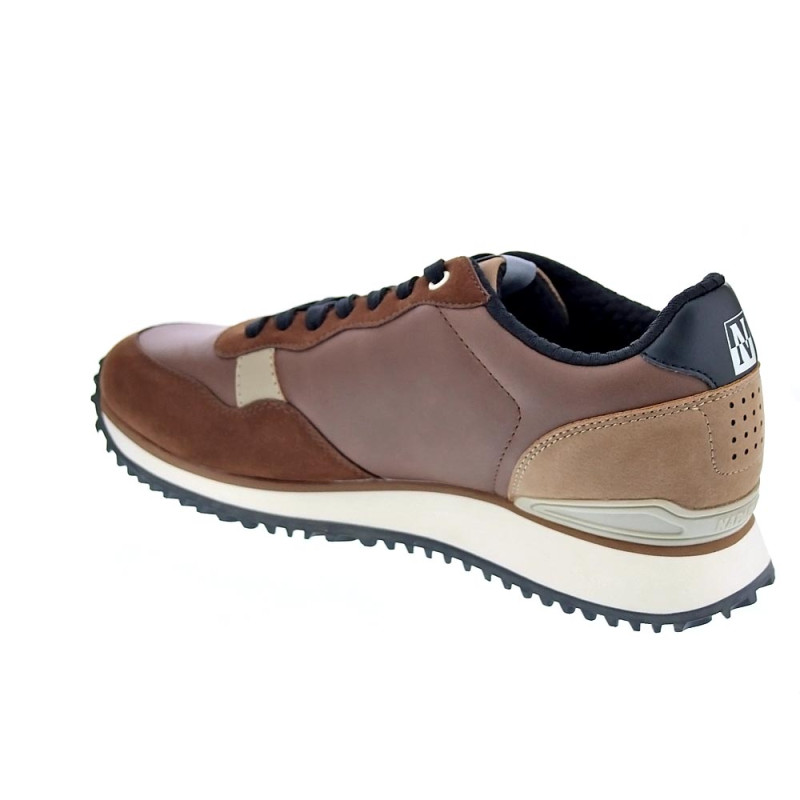 Zapatillas Napapijri zapatos Hombre modelo Cosmos 01 Marrón 