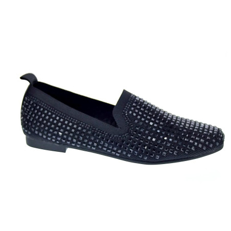 Mocasines La Strada zapatos Mujer modelo 2001004 Negro 