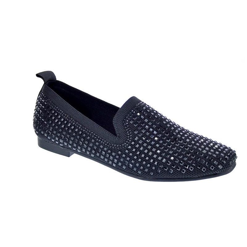 Mocasines La Strada zapatos Mujer modelo 2001004 Negro 