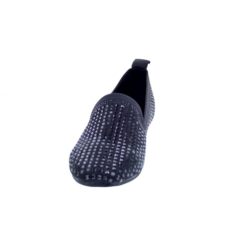 Mocasines La Strada zapatos Mujer modelo 2001004 Negro 