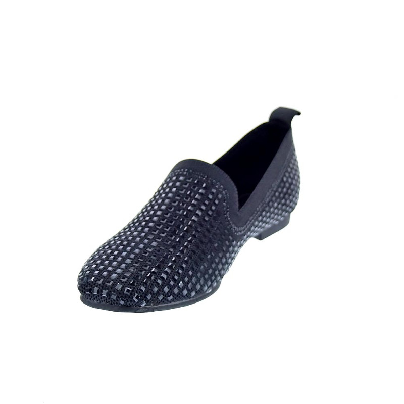 Mocasines La Strada zapatos Mujer modelo 2001004 Negro 