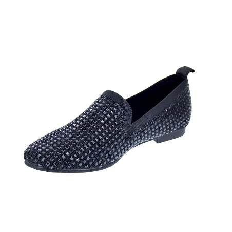 Mocasines La Strada zapatos Mujer modelo 2001004 Negro 