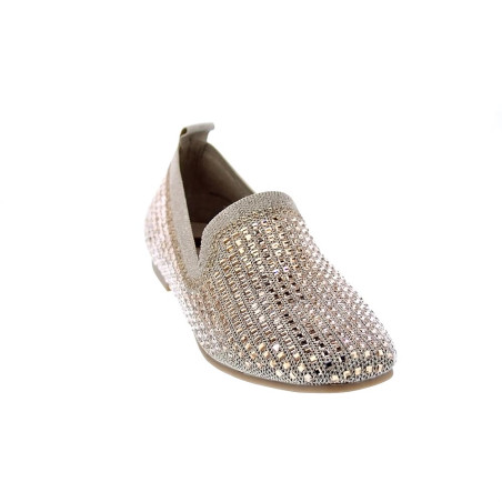 Mocasines La Strada zapatos Mujer modelo 2001004 Oro 