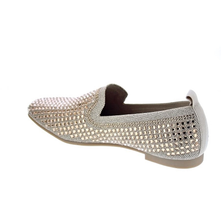 Mocasines La Strada zapatos Mujer modelo 2001004 Oro 