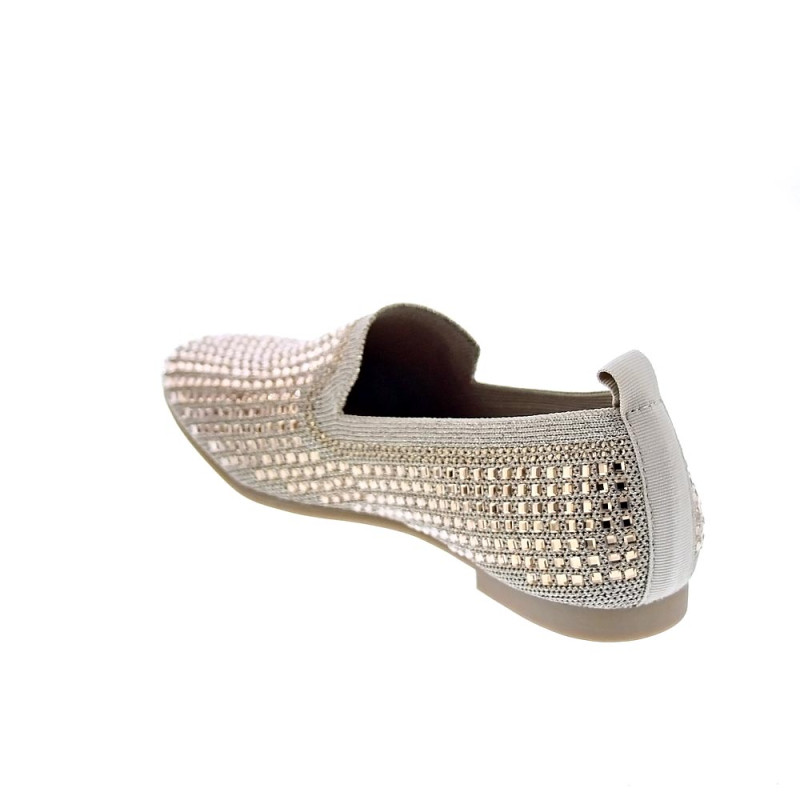 Mocasines La Strada zapatos Mujer modelo 2001004 Oro 