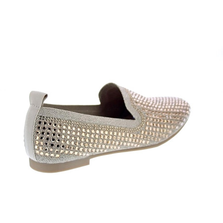 Mocasines La Strada zapatos Mujer modelo 2001004 Oro 