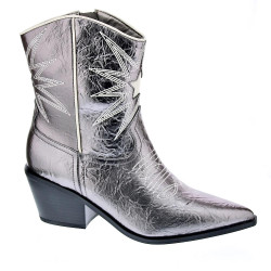 Botines La Strada zapatos Mujer modelo 2203459 Plata  2