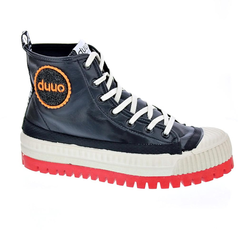 Botines Duuo zapatos Mujer modelo Col Plus Puffy Negro 