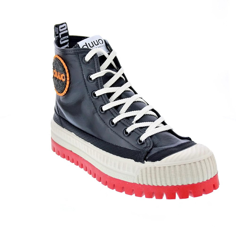 Botines Duuo zapatos Mujer modelo Col Plus Puffy Negro 