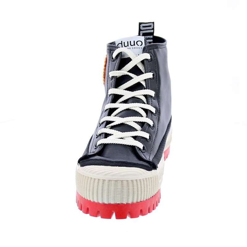 Botines Duuo zapatos Mujer modelo Col Plus Puffy Negro 