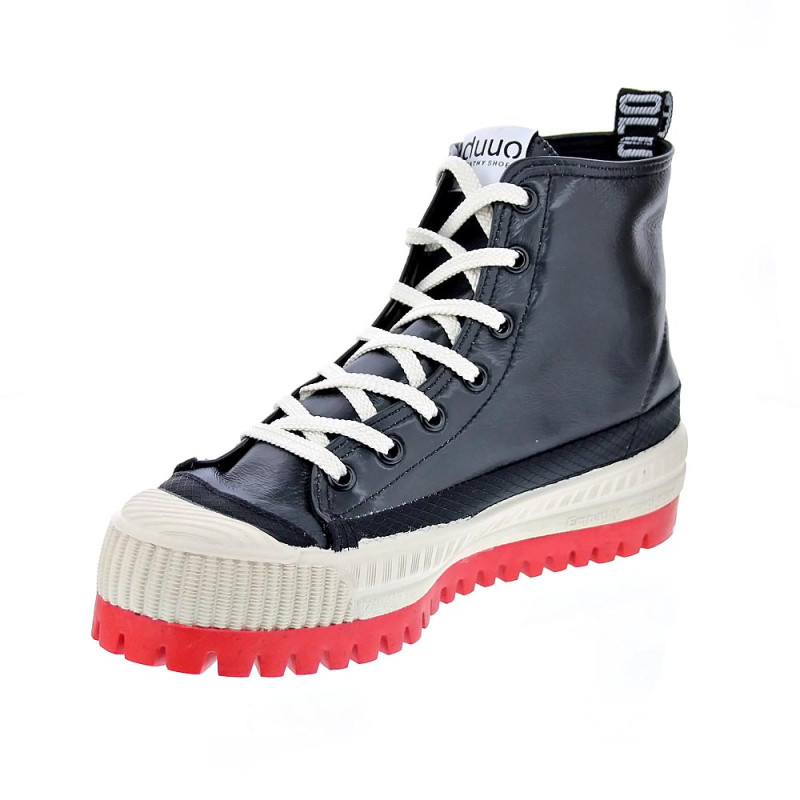 Botines Duuo zapatos Mujer modelo Col Plus Puffy Negro 