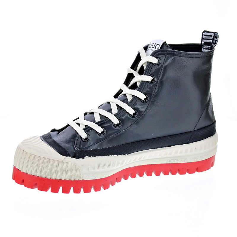 Botines Duuo zapatos Mujer modelo Col Plus Puffy Negro 