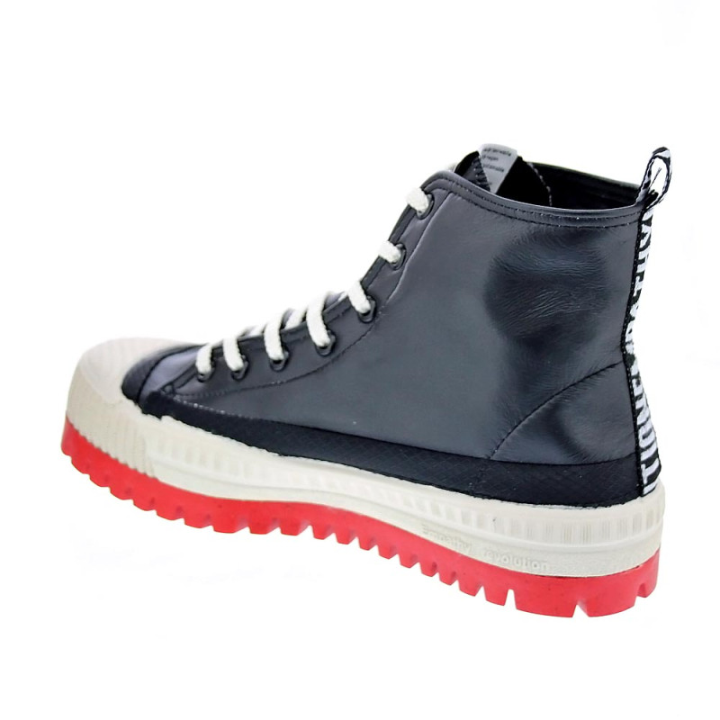 Botines Duuo zapatos Mujer modelo Col Plus Puffy Negro 