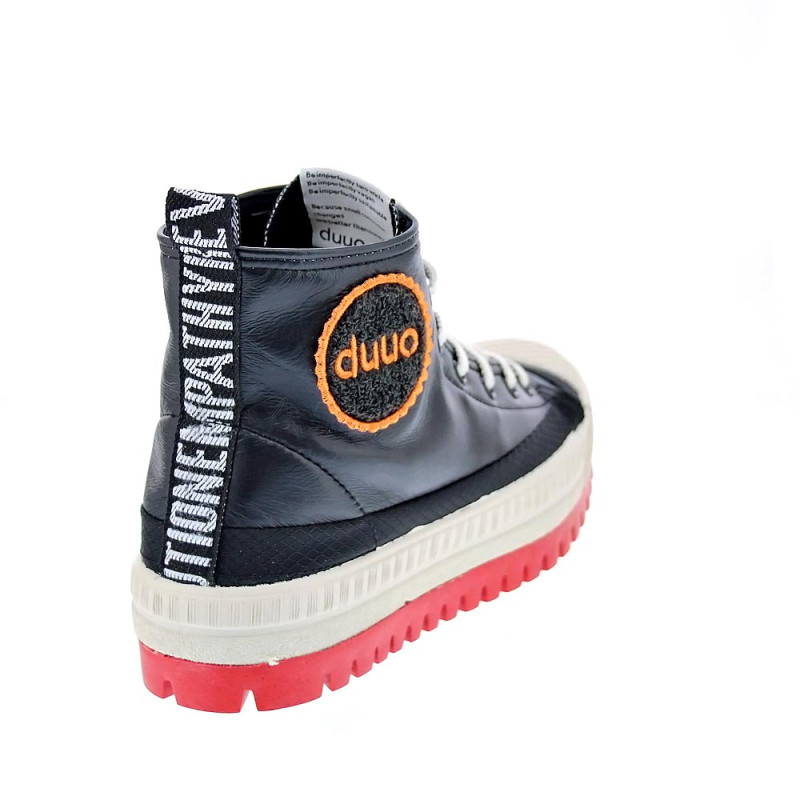 Botines Duuo zapatos Mujer modelo Col Plus Puffy Negro 