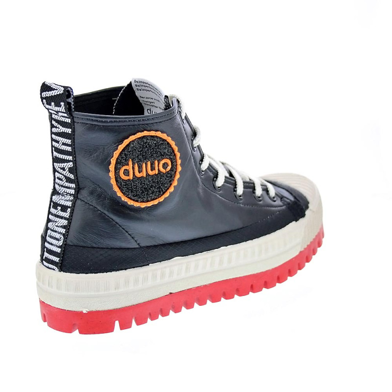 Botines Duuo zapatos Mujer modelo Col Plus Puffy Negro 