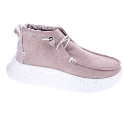 Botines Hey Dude zapatos Mujer modelo Wendy Peak Rosa  2